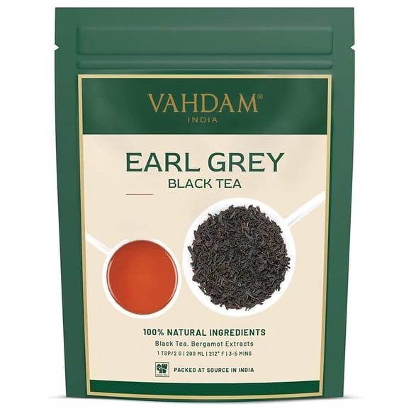 Té negro Earl Grey VAHDAM de hoja suelta 340 g