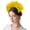 Yellow, variant on Colorful Feathers Fascinators Hat for Women 20s 50s Headband Flexible Headpieces Party Headwear for Masquerade