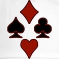 thumbnail image 2 of CafePress - Playing Card Suits Cap - Adjustable 100% Brushed Unisex Casual Cotton Baseball Cap, Beige, 1, 2 of 2
