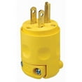 thumbnail image 1 of Leviton Mfg C20-515PV-000 Grounded PVC Commercial Grade Straight Blade Plug, 1 of 1