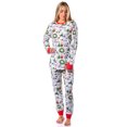 thumbnail image 5 of Peanuts Christmas Santa Snoopy Charlie Brown Characters Matching Family Holiday Tight-Fit 2PC Pajama Set, 5 of 7