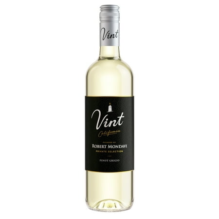 Vint California Pinot Grigio White Wine, 750 ml, 13% ABV