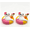 2PCS Cute Ghost on Pink Pool Float with Fruity Drink- A4, variant on 1PC Cute Ghost on Pink Pool Float with Fruity Drink, Pink Yellow Pool Float Ghost Figurine, Resin Cute Summer Ghost Decor for Pool Party Home Office Gift