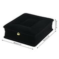 thumbnail image 4 of lanema Large Velvet Jewelry Box Necklace Earring Pendant Gift Box Jewelry Storage for C, 4 of 7