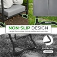 thumbnail image 5 of Garden Kneeler and Seat with Upgraded Wide & 3" Thick Kneeling Pad, Heavy Duty Garden Stool with 2 Large Tool Bags, Portable Bench for Weeding, Gardening Gifts for Women, Men, Seniors, Grey, 5 of 5
