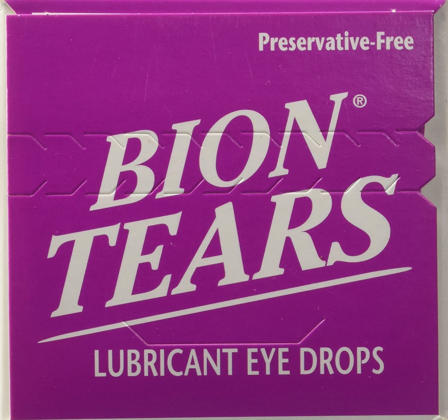 6 Pack Bion Tears Lubricant Eye Drops, Single-Use Vials - 28 Count