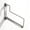 Brushed Nickel, variant on Laundry Hanger, Wall Mounted Clothes Hanger with Swing Arm Holder Brass Hanging Drying Rack Space Saver,Chrome