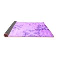 thumbnail image 2 of Ahgly Company Indoor Rectangle Abstract Purple Contemporary Area Rugs, 7' x 10', 2 of 4
