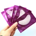 thumbnail image 3 of 2 Pcs False Eyelash Pad, Imported Fiber Material, White, for Eyelash Extension Application, 3 of 8