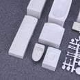thumbnail image 3 of OULII 23 Pcs Minuscules Meubles Miniatures pour Chambre Miniature Meubles Construction Argent, 3 of 8