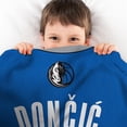 thumbnail image 3 of Sleep Squad Dallas Mavericks Luka Doncic 60” x 80” Raschel Plush Blanket, 3 of 5
