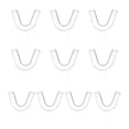 thumbnail image 1 of Teeth Whitening Trays Moldable Trimmable Teeth Tray Custom Fit Comfortable Guard Mouth Trays, 1 of 8