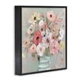 thumbnail image 2 of Stupell Industries Cottage Pastel Garden Peony Bouquet Black Framed Giclee Art, 24 x 24, by Sally Swatland, 2 of 8