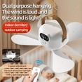 thumbnail image 6 of Portable Ceiling Fan Mini USB Camping Tent Fans Light with Remote Operated 4 Adjustable Wind Speeds for Outdoor Dorm, Tent Fan, Outdoor Cooling, Dorm Room Essentials, Compact Design, Lightweight Fan, 6 of 7