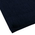 thumbnail image 3 of Jordan Manufacturing 44" x 21" Rave Indigo Blue Solid Rectangular Outdoor Chair Cushion with Ties, Welt and Hanger Loop, 3 of 10