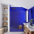 thumbnail image 2 of Siena 5.35 in. x 5.35 in. Glossy Blue Ceramic Star-Shaped Wall and Floor Tile (5.37 sq. ft./case) (27-pack), 2 of 5