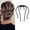 C, variant on Hair Comb for Braids Stylish Seven-toothed Comb for Effortless Braided Hairstyles Braid Hair Tool