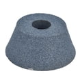 thumbnail image 1 of Muela abrasiva en forma de cuenco, piedra de afilar de corindón marrón en forma de cuenco, muela abrasiva de cerámica con forma de trompeta, diseño elevado, 1 of 9