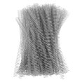 thumbnail image 2 of 100Pcs Spiral Binding Coils Iron 14.3mm 48 Rings 4:1 Pitch 115 Sheet Capacity 360 Degree Rotation Compatible with A4 Paper, 2 of 8