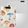 thumbnail image 2 of Colorful Mushrooms Foldable Binder Folder Clipboard with Pen Slot Double Clips A4 Size File Storage, 2 of 8
