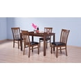 thumbnail image 2 of Comedor Rectangular Abigail con 4 Sillas De Madera, 2 of 3