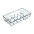 thumbnail image 1 of Boîte de Rangement pour Œufs, Grand Bac à Œufs avec Couvercle, 18 Compartiments, 1 of 9