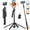 Black with 2 Fill Lights, variant on 71" Tripod for iPhone, Phone Tripod & Selfie Stick for iPhone with Remote, Extendable Portable Phone Tripod Stand, 360° Rotating Cell Phone Holder for Video Recording, Compatible with Android