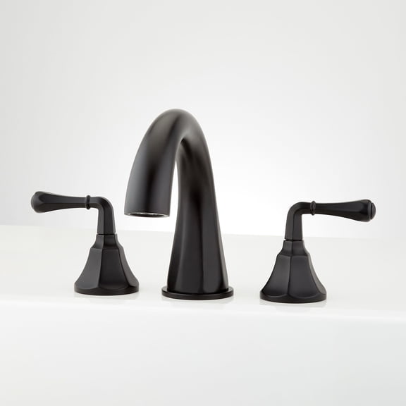 Signature Hardware Shkw3rt2 Key West Deck Mounted Roman Tub Filler Faucet - Black