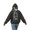 Dark Gray, variant on Women Los Angeles California Back Print Hoodie with Drawstring Oversized Fit Casual Vacation Travel Pullover Sweatshirt Top