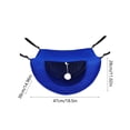 thumbnail image 3 of Summer Breathable Mesh Cat Crate Hammock Bed Hanging Cooling Lounger for Cage Portable Pet Bed Indoor Outdoor, 3 of 6