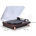 thumbnail image 3 of Record Player,Cover Style Player Vinyl Player Player With Cover Style Player With Cover Leeofty Wyan Eryue, 3 of 7