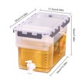 thumbnail image 2 of Cubo de agua fría de 3,5/6L con espiga, hervidor de agua del té para limonada, dispensador de bebidas para refrigerador a prueba de fugas para el hogar, cocina y oficina, 2 of 9