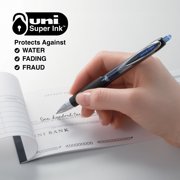 uniball™ 207 Retractable Gel Pens, Medium Point, 0.7mm, Blue Ink, 12 Count