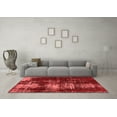 thumbnail image 3 of Ahgly Company Indoor Rectangle Abstract Red Modern Area Rugs, 6' x 9', 3 of 4