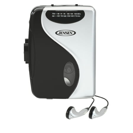 Jensen SCR-68C Stereo Cassette Player with AM/FM Radio