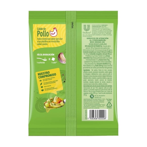 Caldo de Pollo Knorr en polvo 330 g