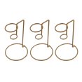 thumbnail image 2 of Iron Ice Cream Rack Golden Cone Holder Stand for Storage Use 3Pcs Metal, 2 of 5