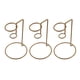 thumbnail image 2 of Iron Ice Cream Rack Golden Cone Holder Stand for Storage Use 3Pcs Metal, 2 of 5