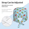 thumbnail image 4 of Kdxio Modern Ice Cream Pattern Turban Hat for Women Men Comfortable Adjustable Cleaning Working Cap with Sweatband, 4 of 8
