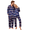 Christmas Navy, variant on Couples Matching Pajamas Silk Long Sleeve Sleepwear Satin Soft Button Down Loungewear Pjs Set