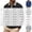 Black, variant on Men's Waffle Knit Long Sleeve Golf Shirt Contrast Collared T-Shirts Lightweight Breathable Stretch Performance Quick Dry Business Casual Tops with Chest Pocket