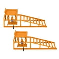 thumbnail image 1 of Yiwa Rampes Hydrauliques pour Voiture Robustes de 5 Tonnes, Lot de 2 Profil Bas de 11 000 Lb, Nacelles de Service en Acier avec Hauteur Réglable pour Réparation de Garage et Changements d'Huile, 1 of 6
