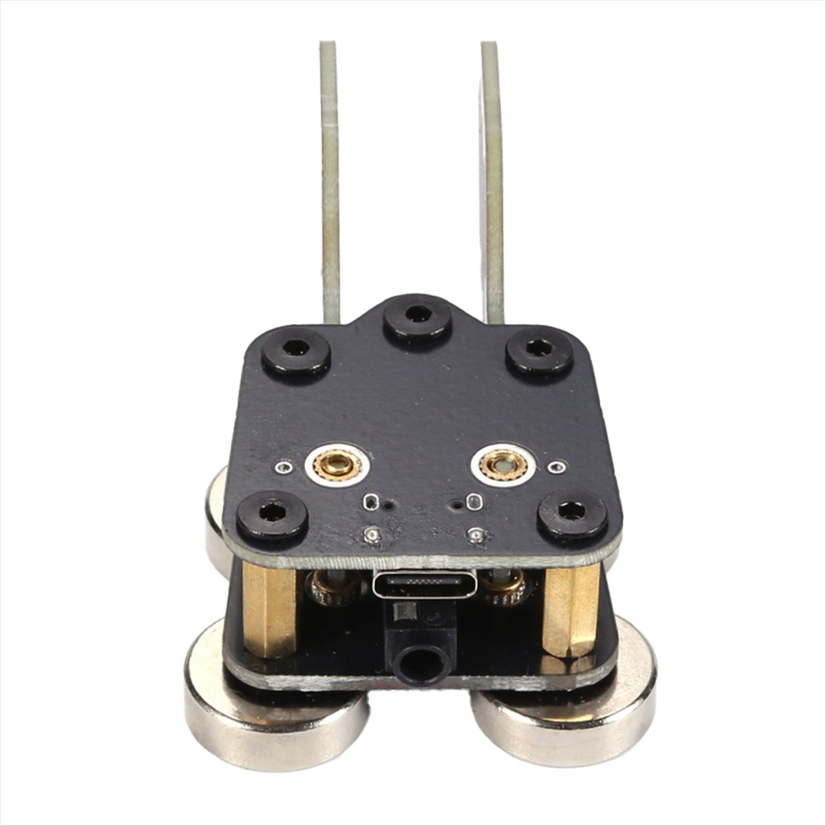 CW Keyer Automatico Con Jack Audio 3.5mm E USB-C | Doppio Paddle In PCB Con Base Magnetica Per Codice Morse
