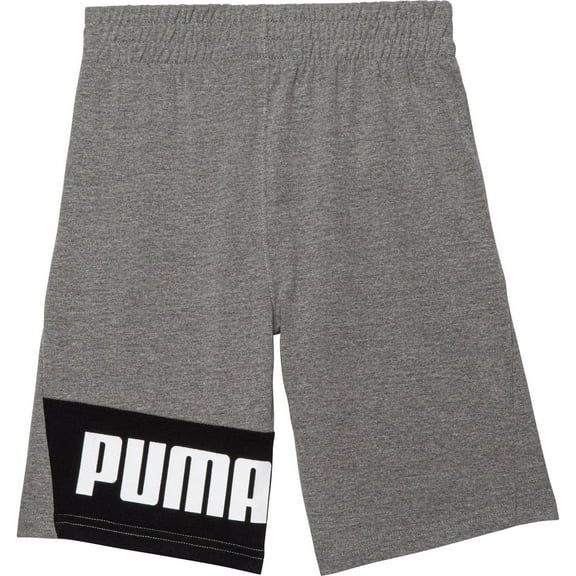 PUMA BOYS SHORTS - 243 SMASH JERSEY GREY SZ XLARGE 18 20 - BASKETBALL SOCCER