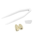 thumbnail image 1 of Party Teeth Plated Teeth,Plating Teeth Brace Fashionable Metal Teeth Decoration Jewelry for  Party, 1 of 7