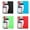 Green, Blue, Red, Black, variant on 4 Pack Notebook Binder, Hybrid Notebinder - 1" Binder Capacity - Refillable College Ruled Notebook, Large Sheet Capacity, Durable, Foldable (Green+Blue+Red+Black)