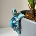 thumbnail image 6 of NOVELAR Resin Turtle Statue, 3.1 Inches Long, Lifelike Outdoor Decor, Perfect for Garden, Yard, or Poolside Accent, 6 of 7