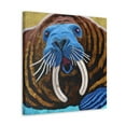 thumbnail image 2 of Walrus in Etch-A-Sketch - Canvas, 2 of 10
