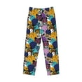 thumbnail image 2 of Fotbe Retro Panther Men's Pajama Pants,Sleepwear Pants,Pj Bottoms Drawstring And Pockets-X-Large, 2 of 7