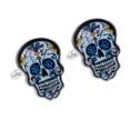 thumbnail image 4 of Punk Gótico Gemelos de Cráneo para Hombre de Cumpleaños para Amigo Yuyangstore Gemelos para hombre, 4 of 7